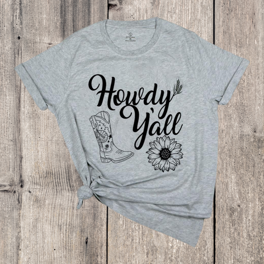 “Howdy Y’all” Graphic Tee