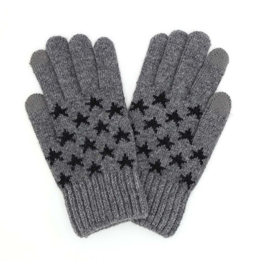 Star Print Gloves